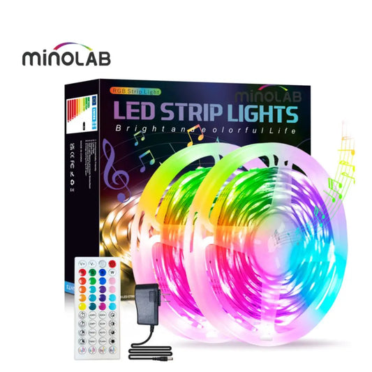 Minolab Colorful LED Lights 100 Feet 